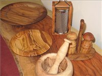  Řemeslné výrobky z olivévého dřeva