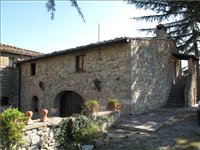  Toskánsko - San Gimignano, kamenná vila
