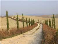  Toskánsko - ubytování Crete Senesi